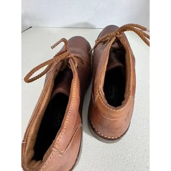 "ROCKPORT" Womens Ankle Boots Lace Up Y2K Preppy Work Lace up Outdoor Hiking - Picture 8 of 15